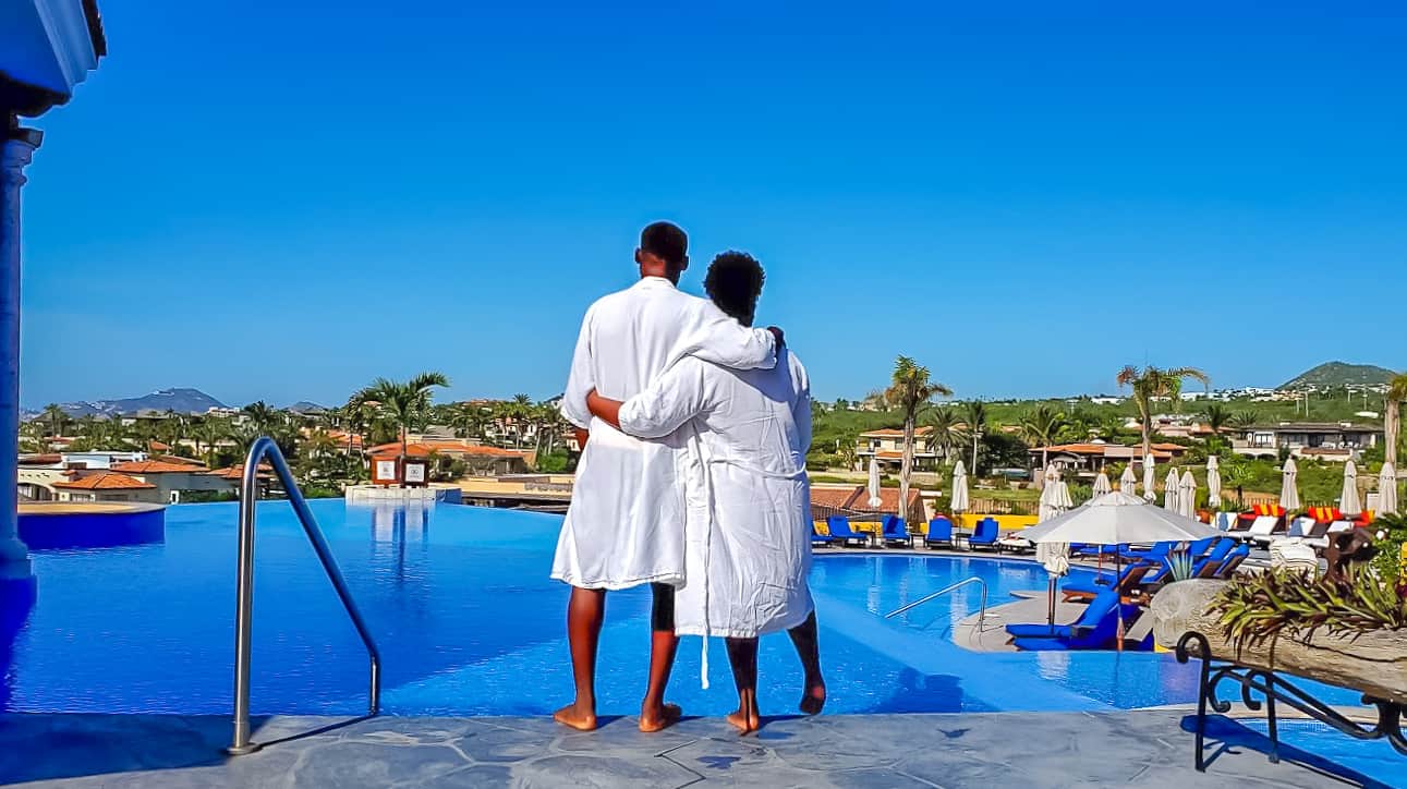 Couple in Cabo San Lucas